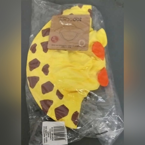 Zoocchini Baby Sun Hat "Giraffe"  BNWT - Picture 3 of 4